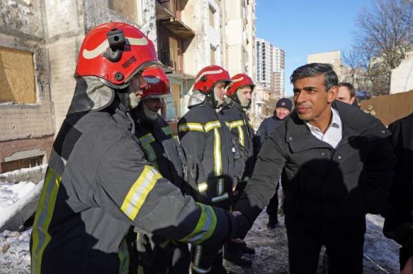 British PM in Ukraine