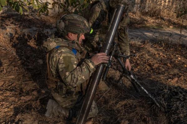 Ukrainian soldiers