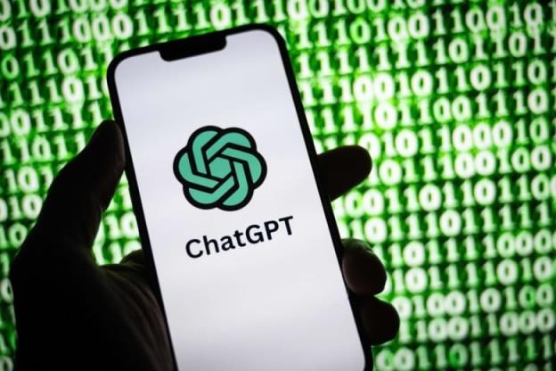 This illustration photograph taken on October 30, 2023, shows the logo of ChatGPT, a language model-ba<em></em>sed chatbot developed by OpenAI, on a smartphone in Mulhouse, eastern France. 