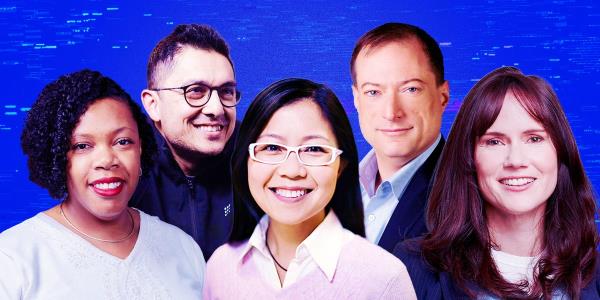 来自美国中央情报局、戴尔科技、惠普、SageCXO和ezCater的领导人分享了他们是如何跟上人工智能发展的