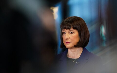 Rachel Reeves, the shadow chancellor, is pictured this morning in Liverpool on the second day of Labour's annual conference