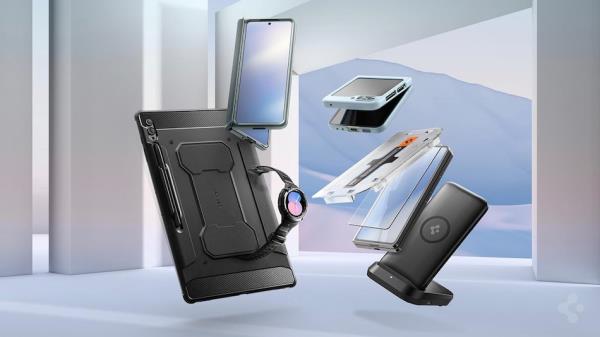 优雅满足耐用性：Spigen的新Galaxy Z折叠／翻转5系列配件