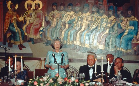 Queen Elizabeth made a strong impression on Boris Yeltsin