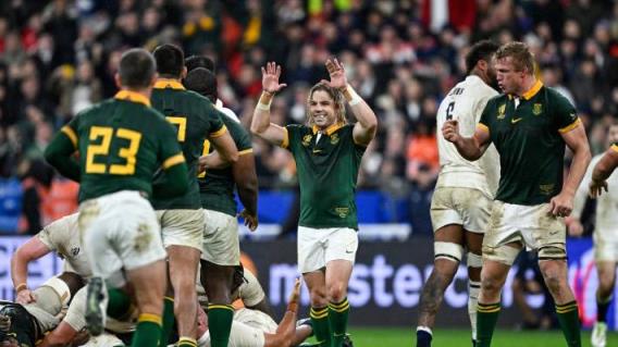 橄榄球世界杯：跳羚队在决赛中瞄准了全黑队——“你需要30分”