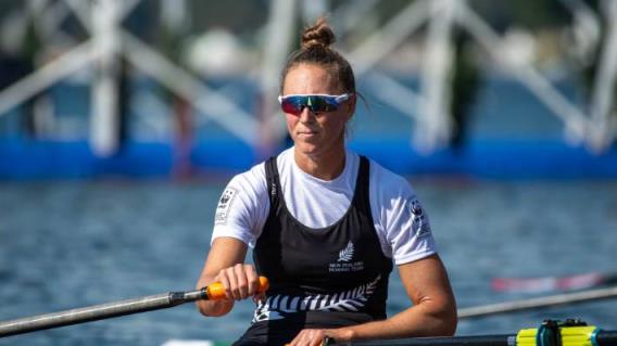 新西兰选手艾玛·特威格进入世界赛艇锦标赛女子单人桨决赛