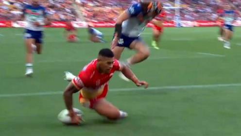 新西兰边锋詹姆斯·伊萨科与马尔·门纳加在NRL的出色双子星相匹配