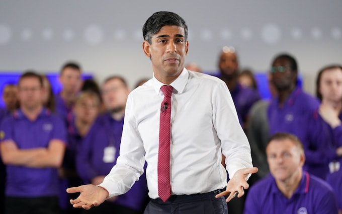 苏纳克的会议演讲未能为保守党带来民意支持