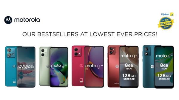 摩托罗拉Edge 40 Neo在印度上市，公司提供其他手机折扣