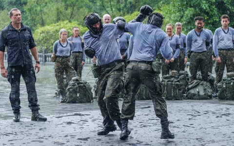 Matt Hancock fighting Jermaine Pennant 