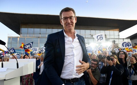 Spain elections Alberto Nunez Feijoo PP centre Right politics