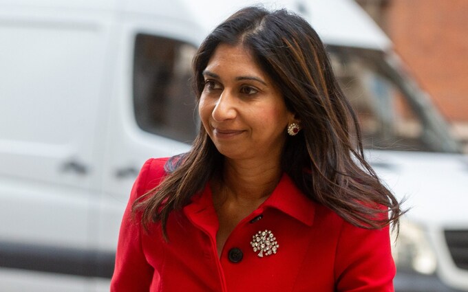 Suella Braverman攻击“政治化”的欧洲法官，誓言要阻止非法移民