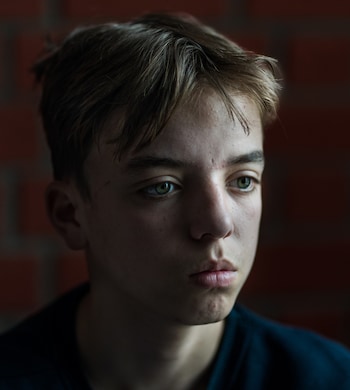 Vitalii was locked in a ba<em></em>sement and made to watch his captor burnt a Ukrainian flag