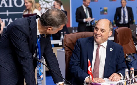 Ben Wallace at the Nato summit