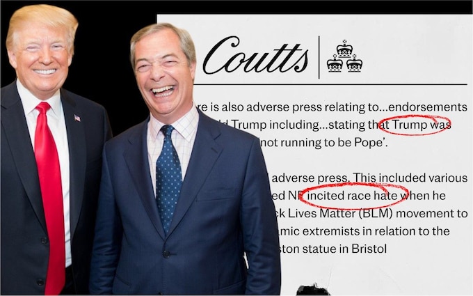 这份档案粉碎了库茨夫妇关于关闭奈杰尔·法拉奇账户的说法