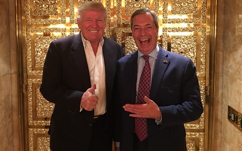 Coutts cited Nigel Farage’s reputation with Do<em></em>nald Trump, the former US president
