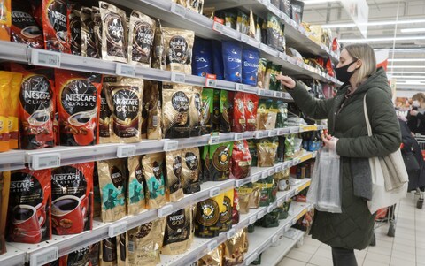 The Swiss company owns dozens of food and drink brands including Nescafe 