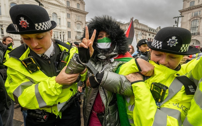 伦敦警察局警告说，他们将使用武力阻止停战日被破坏