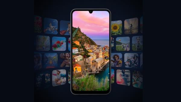三星Galaxy A25设计曝光水滴槽口，三后置摄像头