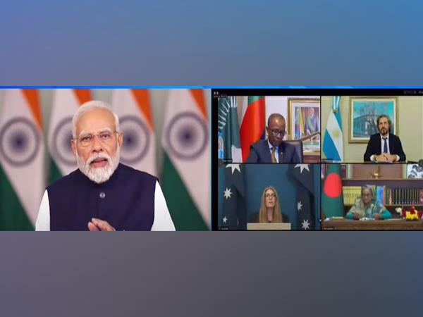 莫迪总理表示，印度全力支持巴西担任G20主席国，将“Vasudhaiva Kutumbakam”作为全球和平的前进之路
