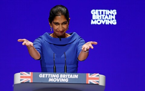 Mrs Braverman has been involved in a series on co<em></em>ntroversies during her time as Home Secretary