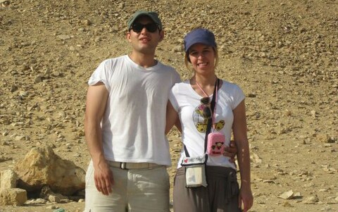 Dimitri Fricano and Erika Preti