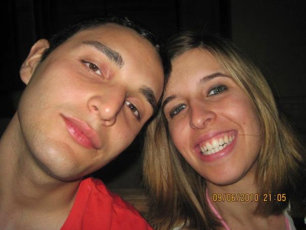 Dimitri Fricano and Erika Preti in 2010