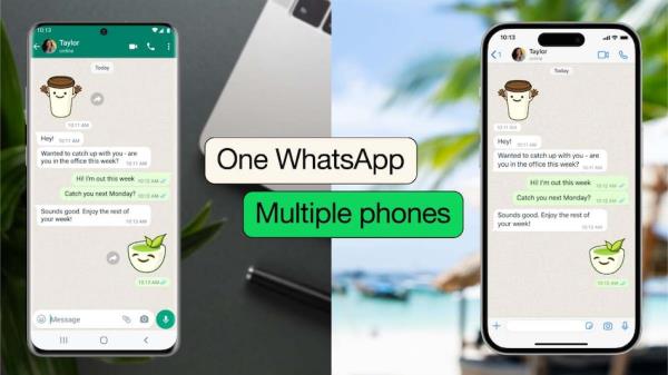 WhatsApp现在允许你用另外四部手机登录一个账户