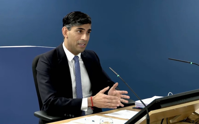 Covid Inquiry： Rishi Sunak说，追随科学损害了经济和儿童教育