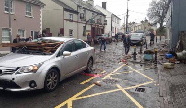 In a statement posted on X, formerly Twitter, Leitrim County Council said the village will remain closed overnight 