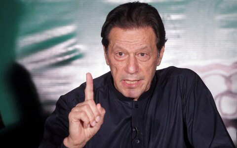 Pakistan's former prime minister Imran Khan