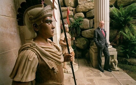 Armstrong in the garden of the Forbidden Corner