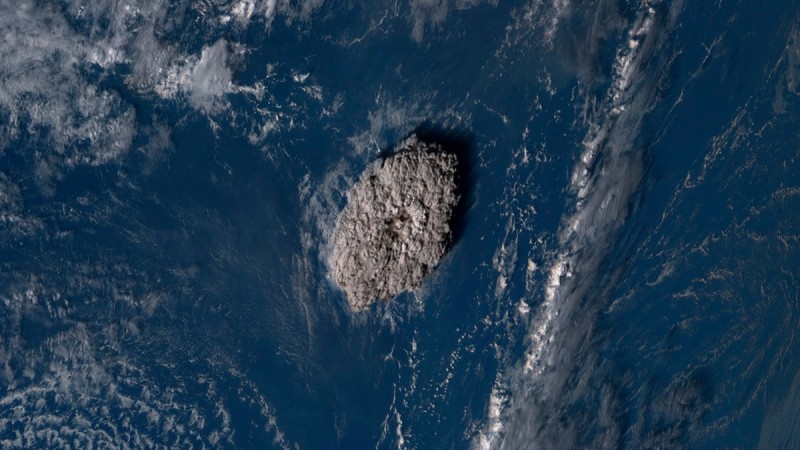 汤加火山隐藏着大块岩浆，在2022年的爆炸中只有30%的岩浆喷发出来