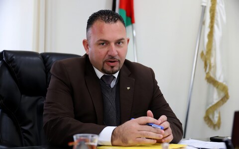 Hanna Hanania, the mayor of Bethlehem