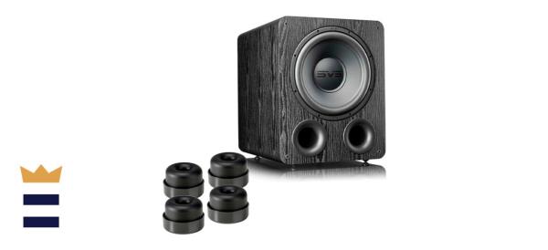 SVS PB-1000 325-Watt RMS Ported Subwoofer with 12-Inch Driver Bundle