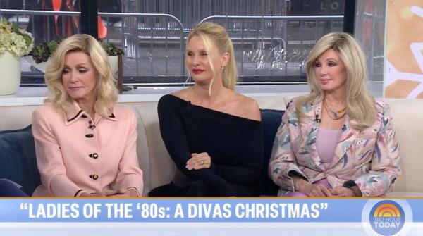 Do<em></em>nna Mills, Nicollette Sheridan and Morgan Fairchild on Wednesday's