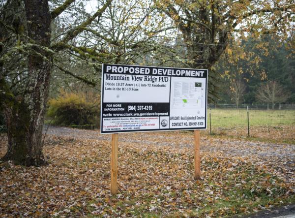 开发商计划在里奇菲尔德地区的农田上建造72处住宅用地
