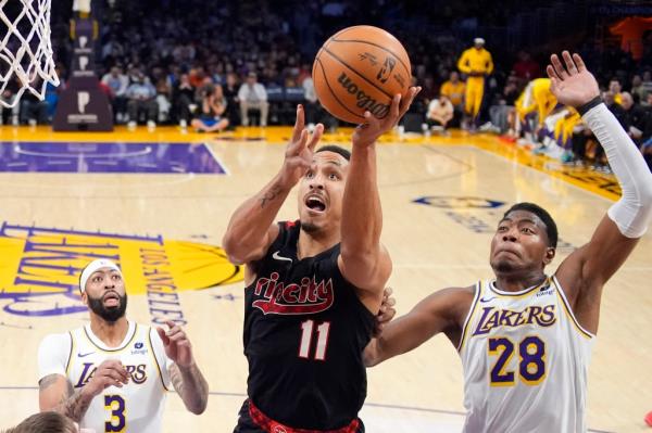 Portland Trail Blazers guard Malcolm Brogdon.