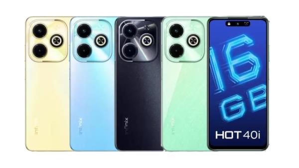 Infinix Hot 40i, 3200万像素自拍摄像头，5000毫安电池在印度推出：价格，规格