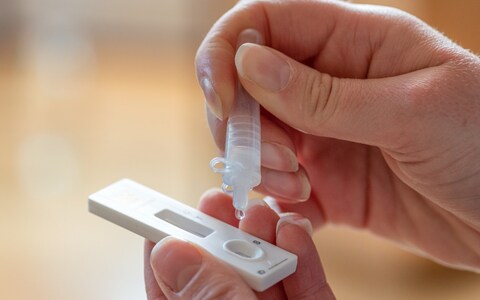 Lateral flow test