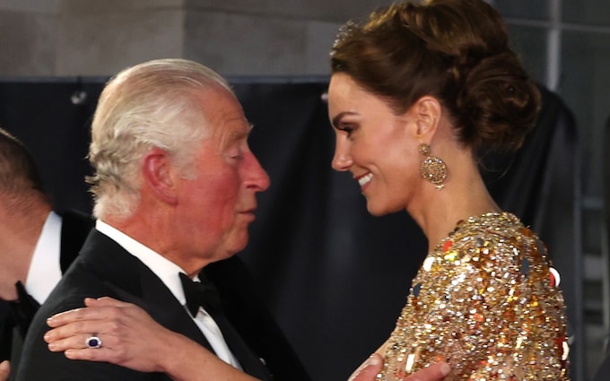 King Charles and the Princess of Wales at the attend the