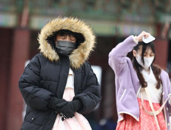 韩国气象局发布了寒流预警