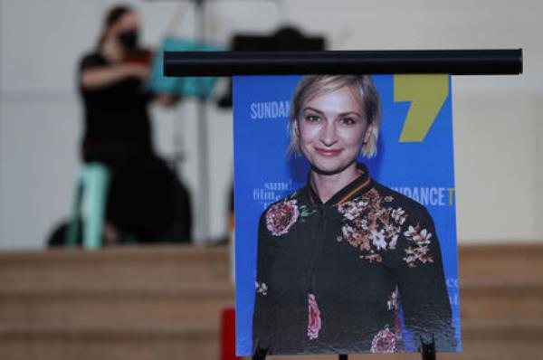 Cinematographer Halyna Hutchins was killed in the fatal 2021 film-set shooting. File picture: AP Photo/Andres Leighton