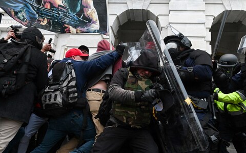 Supporters of Do<em></em>nald Trump stormed the Capitol on Jan 6, 2021