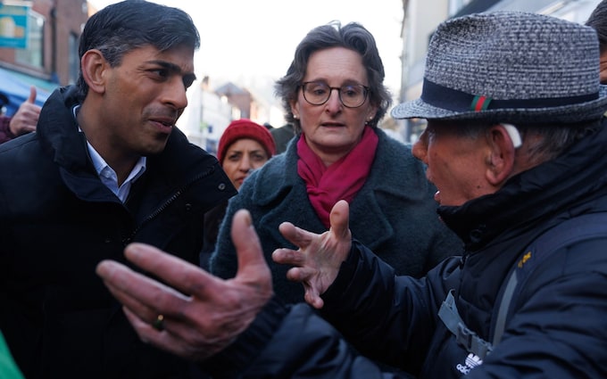 A survey found that 43 per cent of voters disagreed that Rishi Sunak was an ‘asset’ to his party