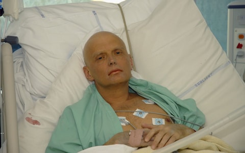 Alexander Litvinenko was poiso<em></em>ned with  polo<em></em>nium in 2006 by Russian operatives