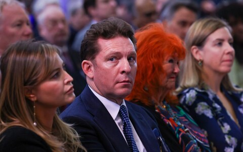 Nick Candy and Holly Valance at the launch of Popular Conservatism, in London, UK, on February 6 2024