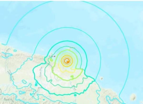 巴布亚新几内亚发生6.5级地震