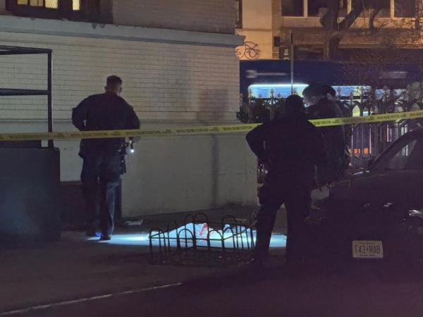 police on scene of suicide