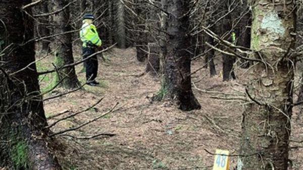 Limefield Woods, wher<em></em>e Emma Caldwell was murdered in 2005. Pic: PA