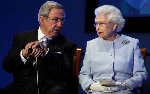 King Co<em></em>nstantine and Queen Elizabeth II